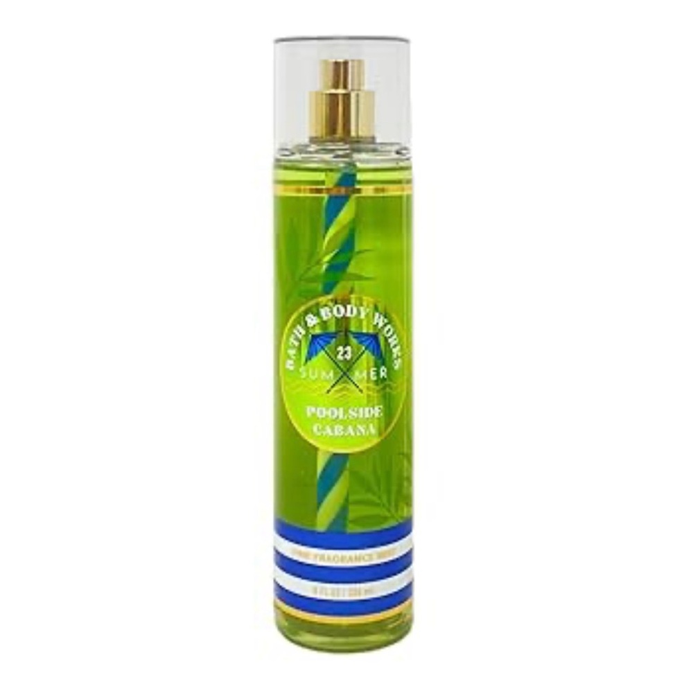 Bath & Body Works Poolside Cabana Fine Fragrance Body Mist Spray 8 Oz